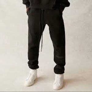 Essentials Fear of God Black Sweatpants